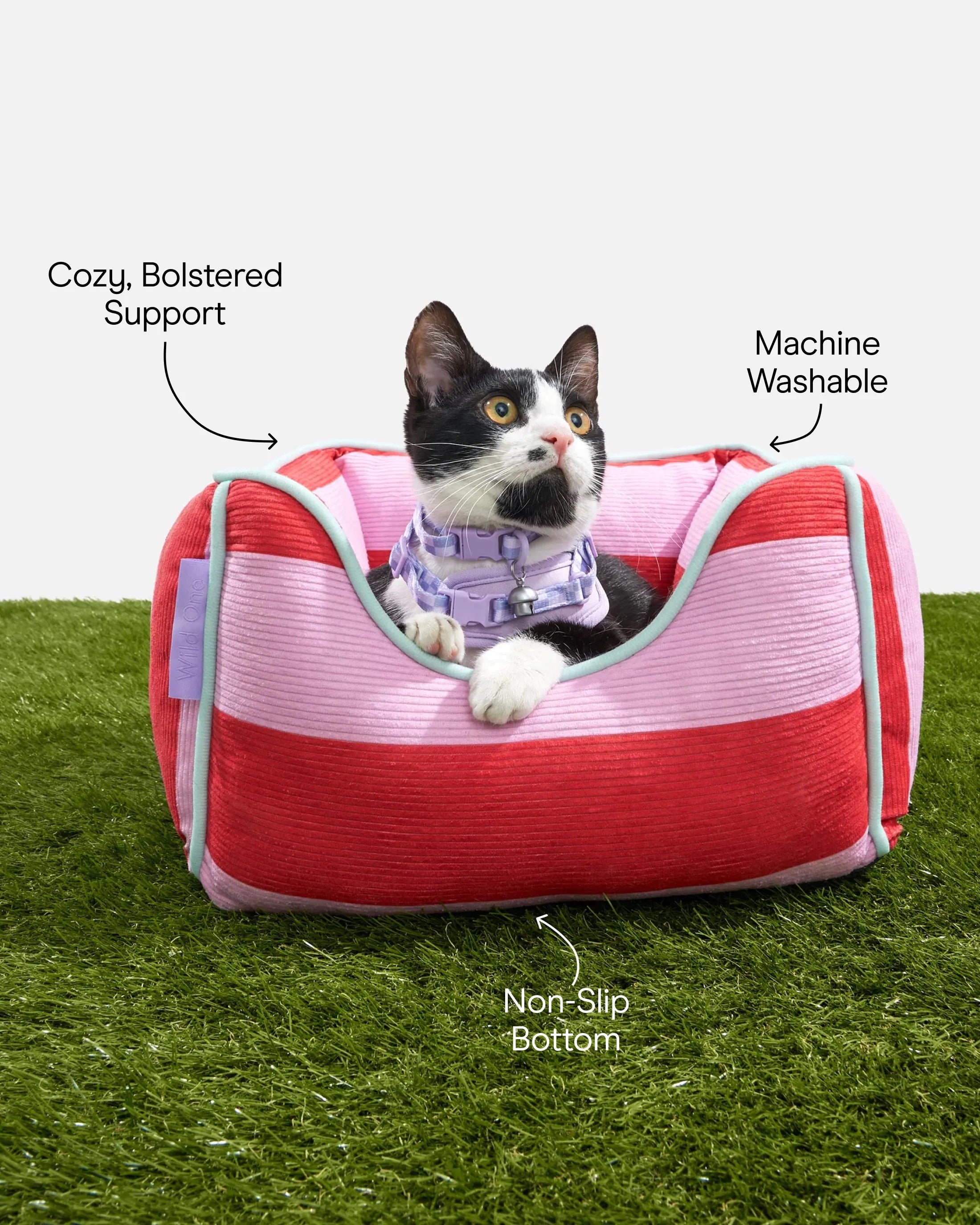 Cat Bolster Bed
