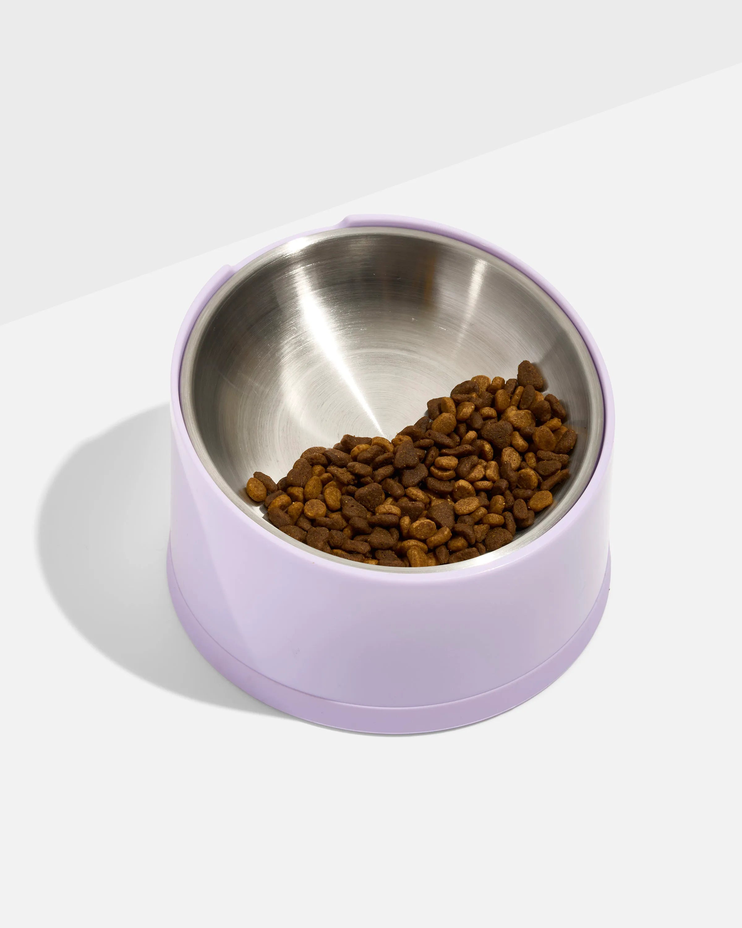 Angled Cat Food Bowl
