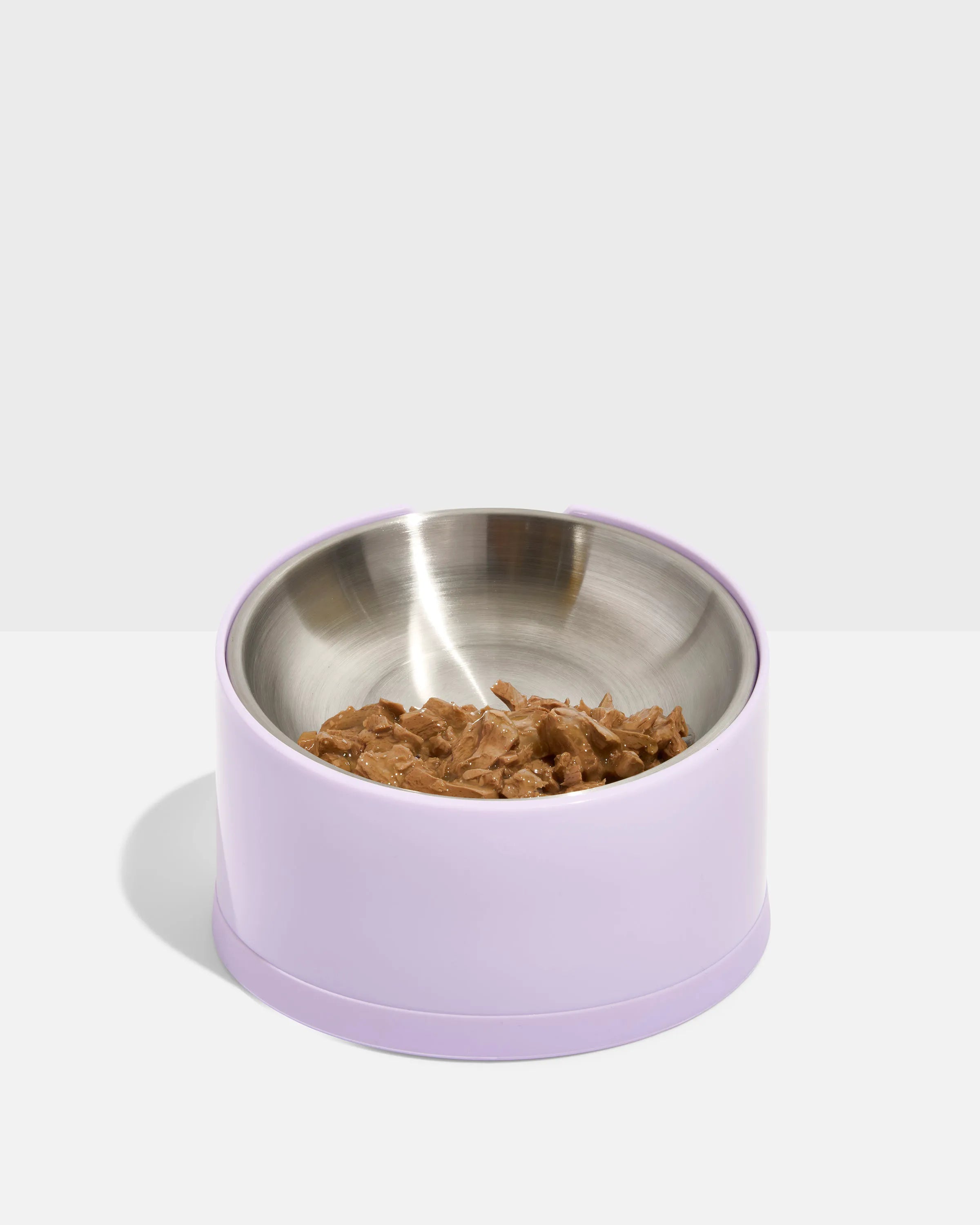 Angled Cat Food Bowl