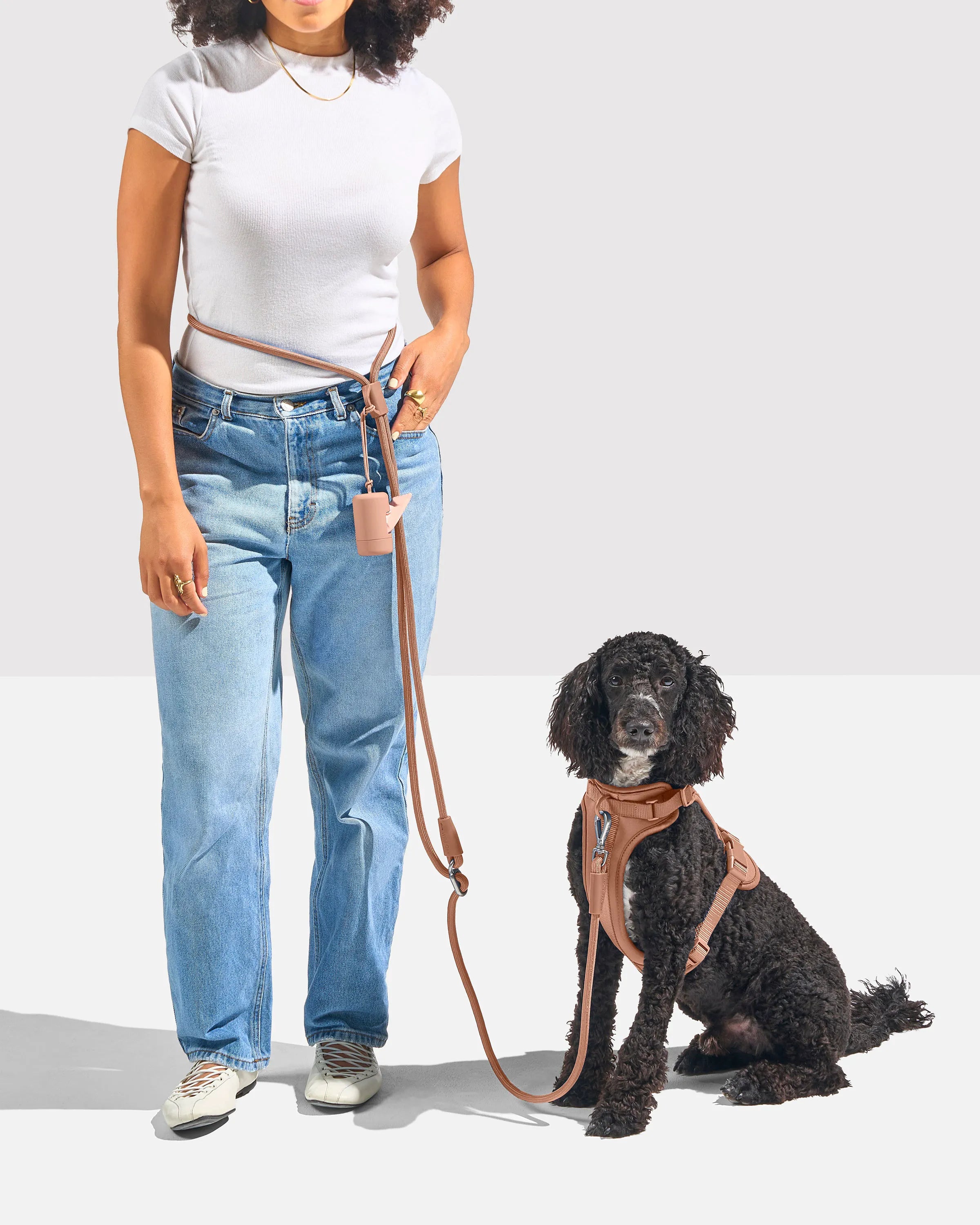 Hands-Free Rope Dog Leash